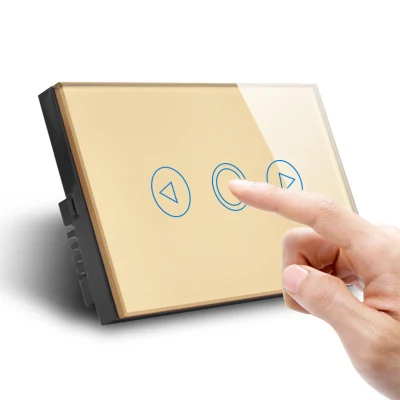 Smart Home WiFi Wall Touch Interrupteur électrique par télécommande vocale pour téléphone portable