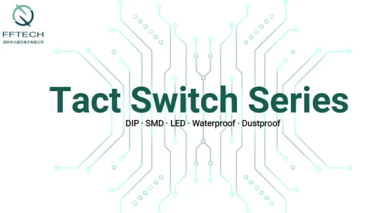 Ventes chaudes 6*6 12*12 SMD DIP Type interrupteur tactile à bouton-poussoir Micro interrupteur tactile momentané pour produit numérique