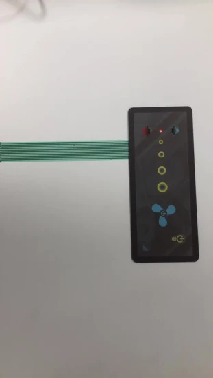 Machine de contact à membrane de gaufrage de bouton de membrane de clé de tact de bouton imperméable de LED faite sur commande d'OEM