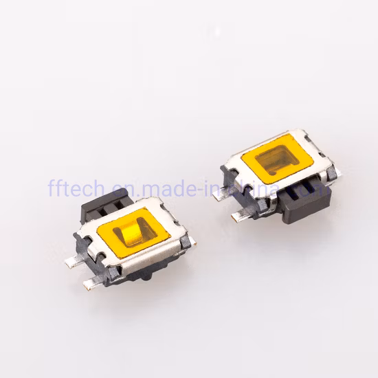 Bouton-poussoir horizontal de vente chaude 3,5 * 4,7 mm Micro-interrupteur SMD à montage en surface R / a Type Tact Switch